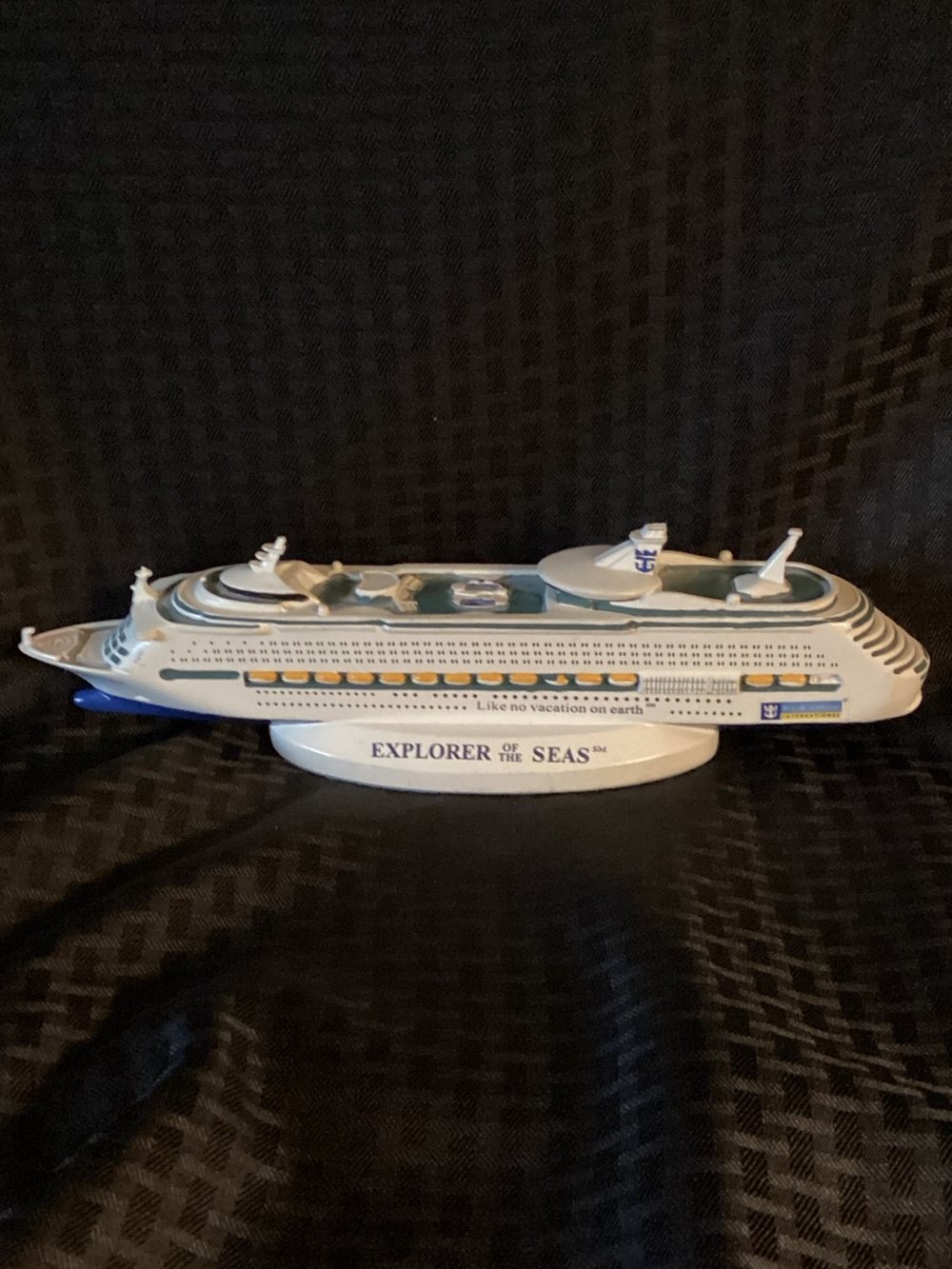 Collectible Royal  Caribbean “Explorer of the Seas”. 12-inch cruise Ship Model